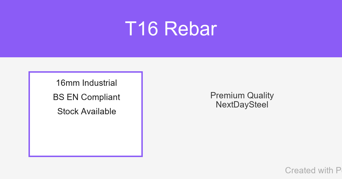T16 Rebar